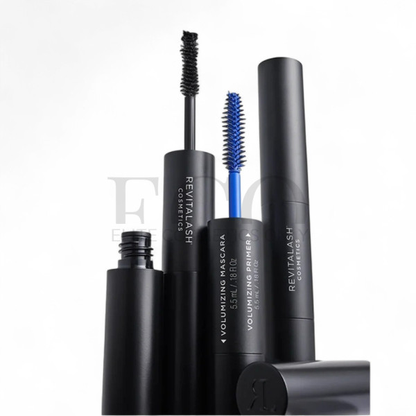 Двухсторонняя тушь для ресниц Revitalash Double-ended volume set volumizing primer and volumizing mascara, 11 мл/5.5 мл