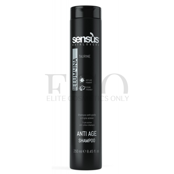Шампунь для чоловіків антивікової проти жовтизни SENSUS Anti-Age Shampoo, 250 мл