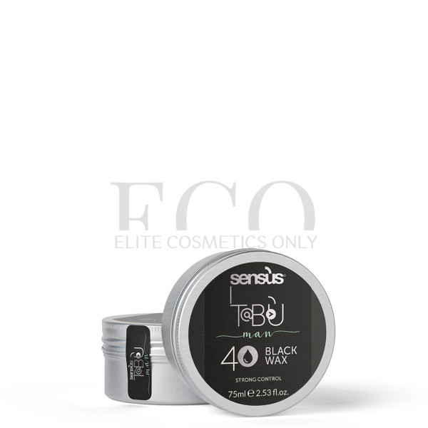 Чорний віск для волосся SENSUS Black Wax 4, 75 мл