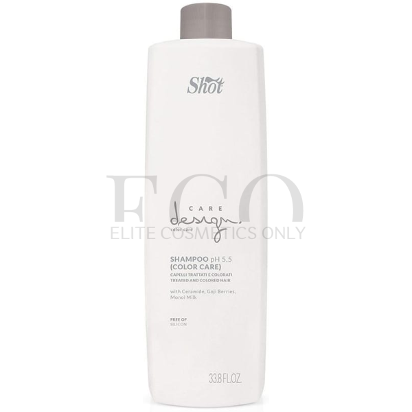 Шампунь для фарбованого волосся Shot Care Design Color Care Treated And Colored Hair Shampoo, 1000 мл