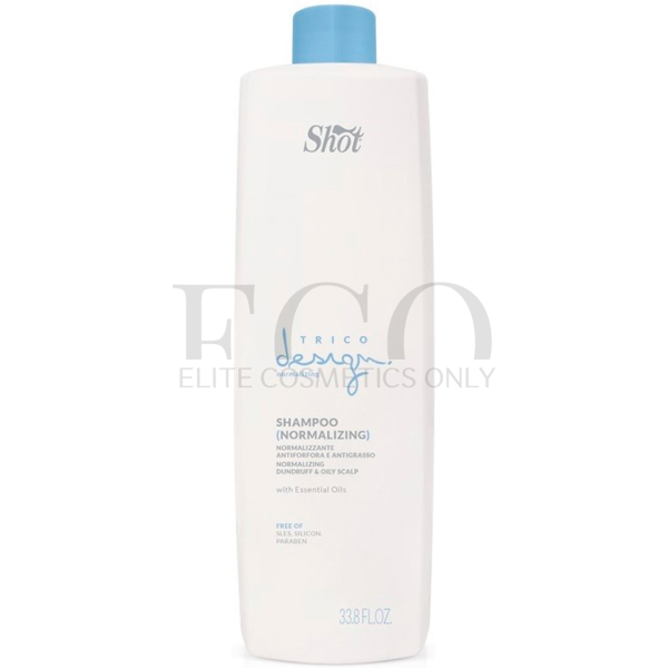 Шампунь против перхоти для жирных волос Shot Trico Design Normalizing Anti Dandruff Shampoo, 1000 мл