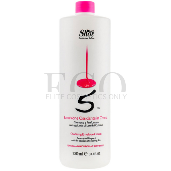 Shot Oxidizing Emulsion Cream 5 Vol, 1000 ml