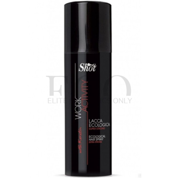 Экологический лак сильной фиксации Shot Ecological Hair Spray Extra Strong Work Activity I, 100 мл