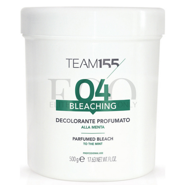 Парфюмированный обесцвечивающий порошок для волос TEAM 155 Bleaching Powder To Mint, 500 г