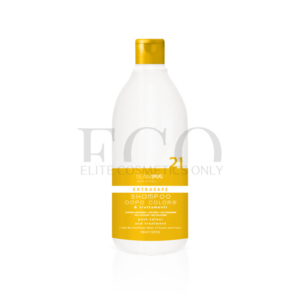 Технический шампунь после окрашивания TEAM 155 21 Extrasafe Post Color And Treatment Shampoo, 1000 мл