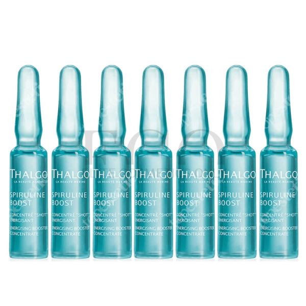 Энергетический стимулирующий концентрат THALGO Energising Booster Concentrate Spiruline Boost, 7 х 1,2 мл