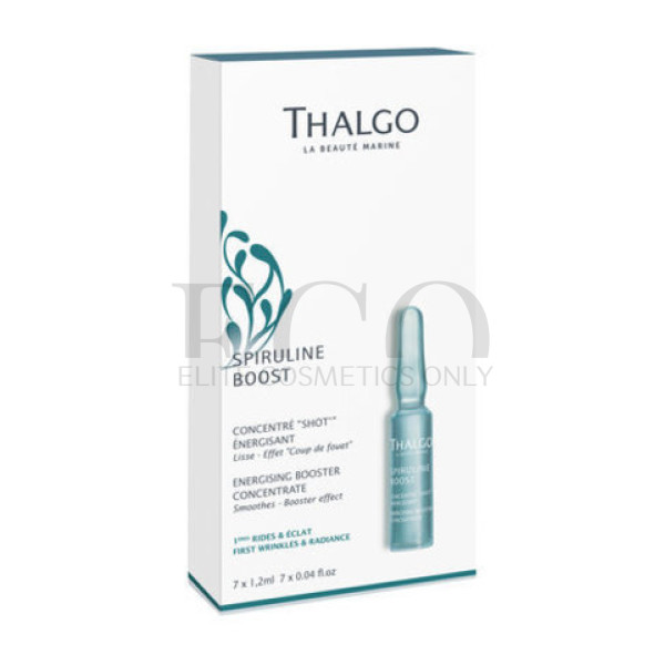 Энергетический стимулирующий концентрат THALGO Energising Booster Concentrate Spiruline Boost, 7 х 1,2 мл