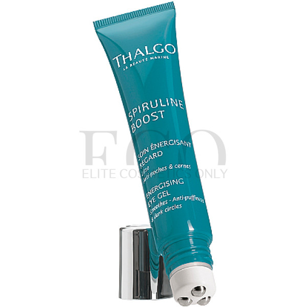 Энергетический гель для глаз с роликами THALGO Energising Eye Gel Spiruline Boost, 15 мл