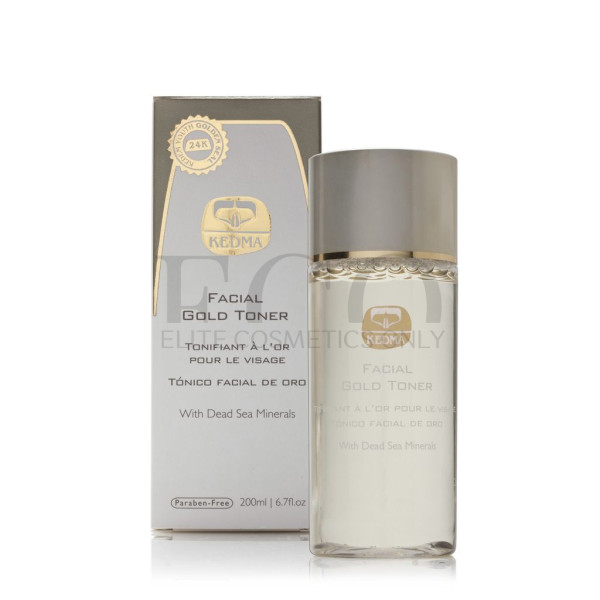 Тонік для обличчя з золотом Kedma Gold Facial Toner, 200 мл