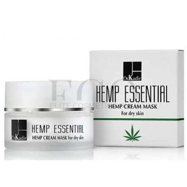 Маска-крем з екстрактом канабісу для сухої шкіри Dr. Ron Kadir Hemp Essential Oil Serum For Dry Skin, 50 мл