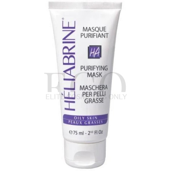 Антибактериальная очищающая маска для жирной кожи HELIABRINE PURIFYING MASK for oily skin, 75 мл