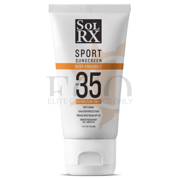 Сонцезахисний лосьйон для спорту SolRx Sunscreen Sport Lotion SPF 35, 100 мл