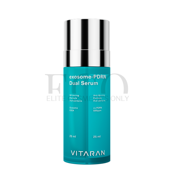 Подвійна сироватка з екзосомами та ПДРН Vitaran Exosome-PDRN Dual Serum, 50 мл