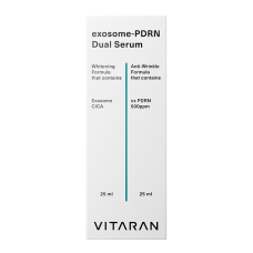 Двойная сыворотка с экзосомами и ПДРН Vitaran Exosome-PDRN Dual Serum, 50 мл