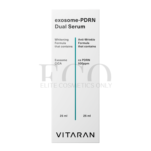 Подвійна сироватка з екзосомами та ПДРН Vitaran Exosome-PDRN Dual Serum, 50 мл