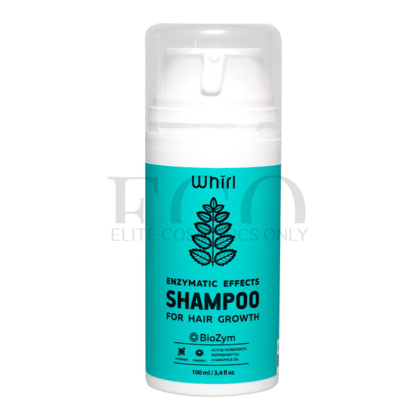 Шампунь для роста волос с маслом ромашки и мяты Whirl Biozym Shampoo For Hair Growth, 100 мл