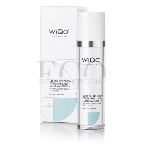 Cream for normal and combination skin WIQOmed Nourishing and Moisturizing Face Cream for Normal or Combination Skin, 50 ml