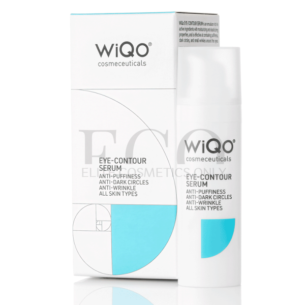 WIQOmed Eye Contour and Facial Serum for Delicate Skin, 30 ml