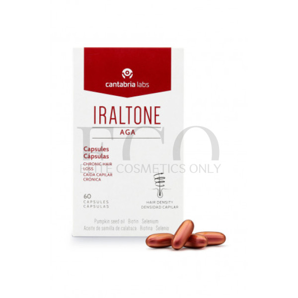 Капсули від випадіння волосся Cantabria Labs Iraltone Capsules Aga, 60 шт