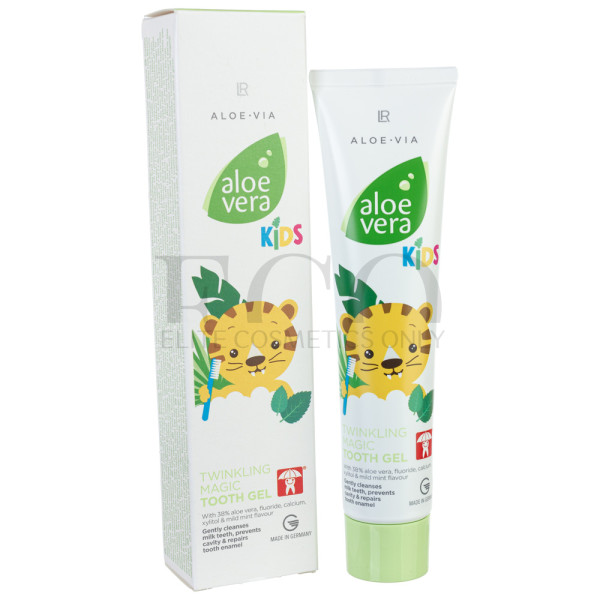 LR Health and Beauty ALOE VIA Aloe Vera Kids Tooth Gel Paste, 50 ml, 20329