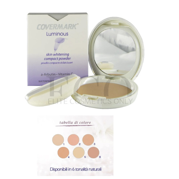 Пудра COVERMARK LUMINOUS COMPACT POWDER SPF 50, 10 г
