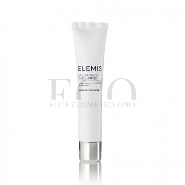 Sunscreen Elemis Daily Defense Shield SPF 30, 40 ml