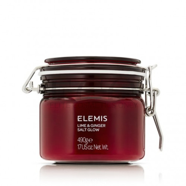 Сольовий скраб для тіла Лайм-Імбир Elemis Lime and Ginger Salt Glow, 490 г