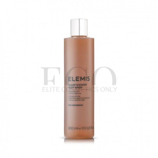 Энергетический бодрящий гель для душа Elemis Sharp Shower Body Wash, 300 мл