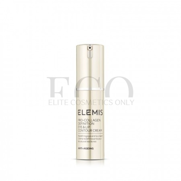 Ліфтинг-крем для контуру зони очей і губ Про-Колаген дефинишн Elemis Pro-Collagen Definition Eye and Lip Contour Cream, 15 мл