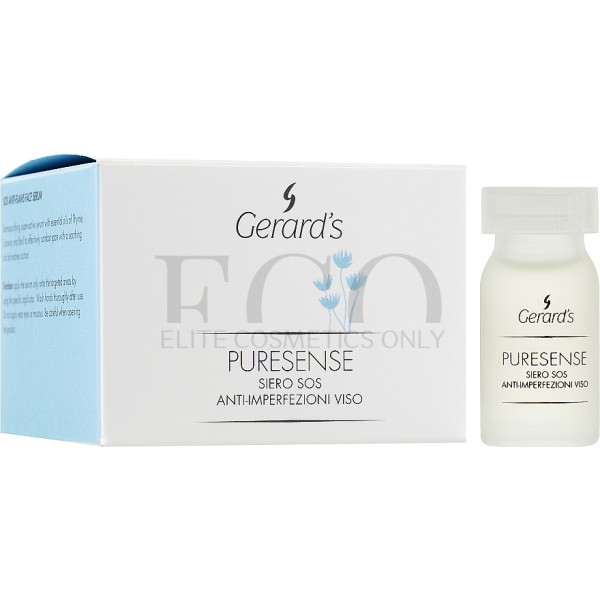 SOS-Сыворотка для лица против угревой сыпи Gerards PURESENSE SOS ANTI-FLAWS FACE SERUM, 9 мл