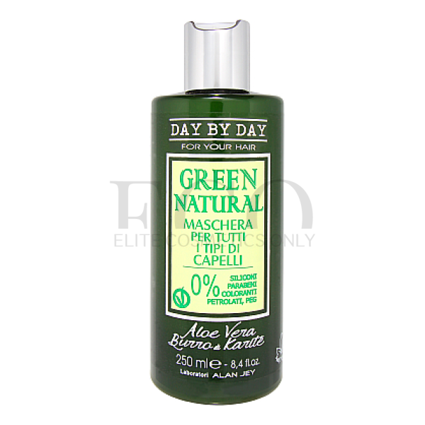 Маска для всіх типів волосся Alan Jey Green Natural Maschera Per Tutti I Tipi Di Capelli, 250 мл