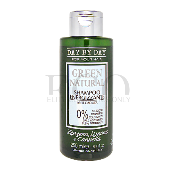 Шампунь енергетичний Alan Jey Green Natural Shampoo Energizzante, 250 мл