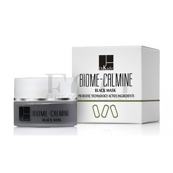Чорна маска для зрілої шкіри Dr. Kadir BIOME-CALMINE Black Mask, 50 мл