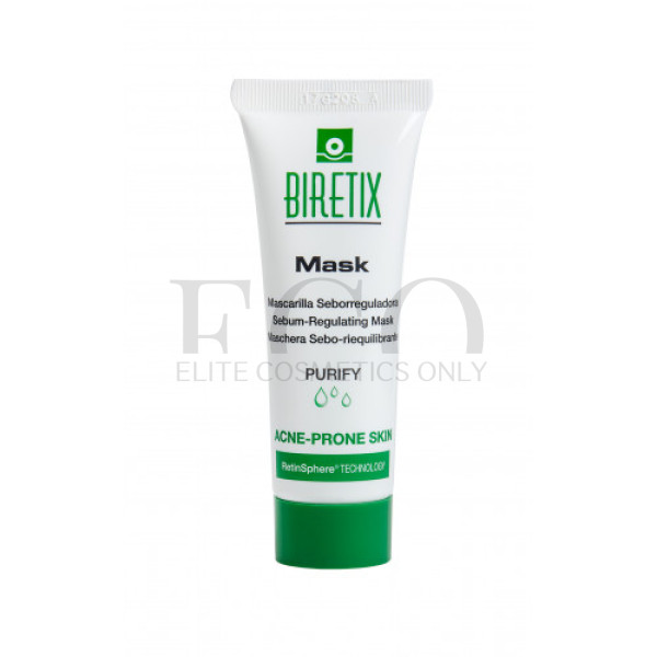 Себорегулююча маска для шкіри з акне Cantabria Labs Biretix Mask Sebum-Regulating, 25 мл