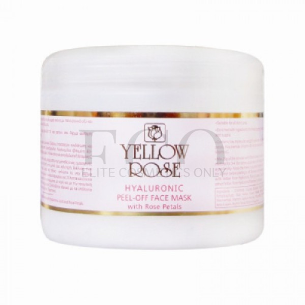 Alginate mask Yellow Rose Peel-Off Face Mask with Rose Petals, 25 g