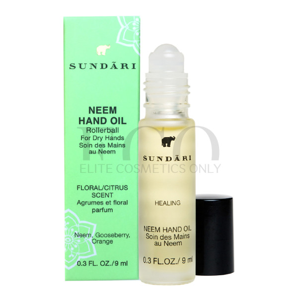 Олія для рук з композицією олій SUNDARI Neem Hand Oil for All Skin Types, 9 мл