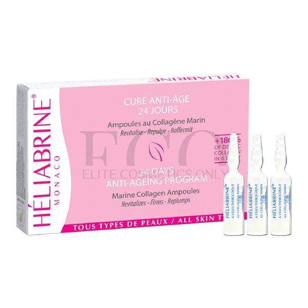 Regenerating ampoules HELIABRINE MARINE COLLAGENE REGENERATIVE AMPOULES, 24x1 ml