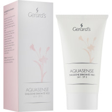 Moisturizing emulsion Gerards AQUASENSE EMULSION 24H - SPF 8, 50 ml