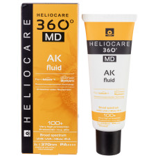 Сонцезахисний крем-флюїд АК з тоном Cantabria Labs Heliocare 360º AK Fluid SPF 100, 50 мл