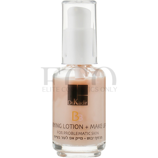 Toning drying emulsion for problem skin Dr. Kadir B3-Drying Lotion+Make Up Problematic Skin, 30 ml