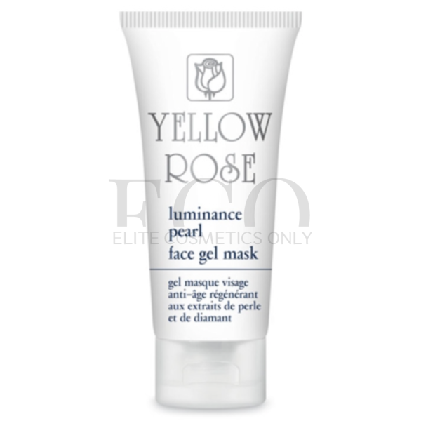 Yellow Rose Luminance Pearl Face Gel Mask, 50 ml