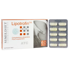 Антивіковий дренажний антицелюлітний засіб SIMILDIET LABORATORIOS LIPOTROFIN, 60 шт