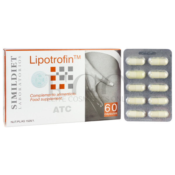 Антивіковий дренажний антицелюлітний засіб SIMILDIET LABORATORIOS LIPOTROFIN, 60 шт