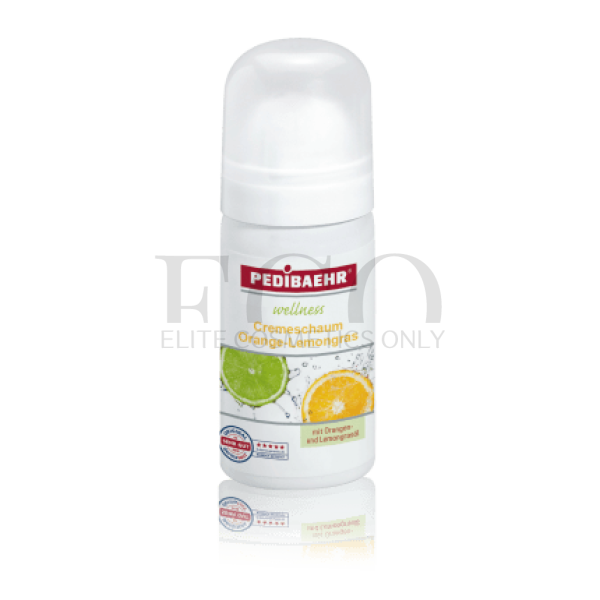 PEDIBAEHR Foot and Nail Cream Foam with Orange and Lime Oil, 35ml