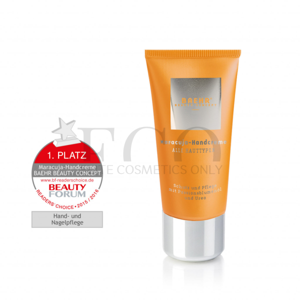 Крем для рук с маслом маракуи и мочевиной 30мл (MARACUJA-HANDCREME), BAEHR
