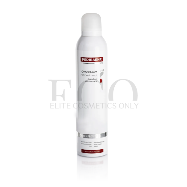 Foot cream foam with clotrimazole and 10% urea, 300 ml, PEDIBAEHR