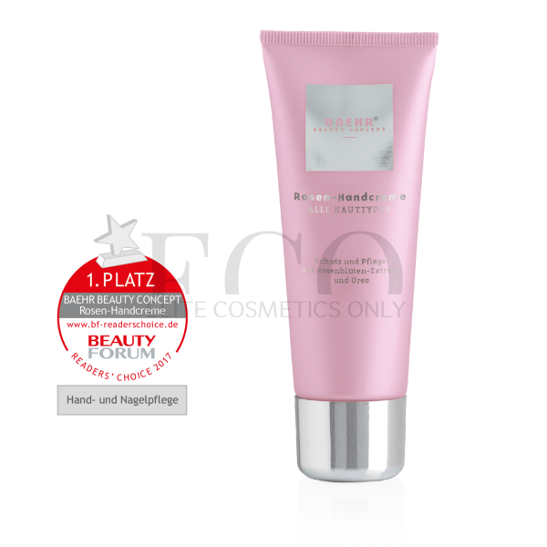 Крем для рук с экстрактом розы и мочевины 75мл (ROSEN-HANDCREME), BAEHR