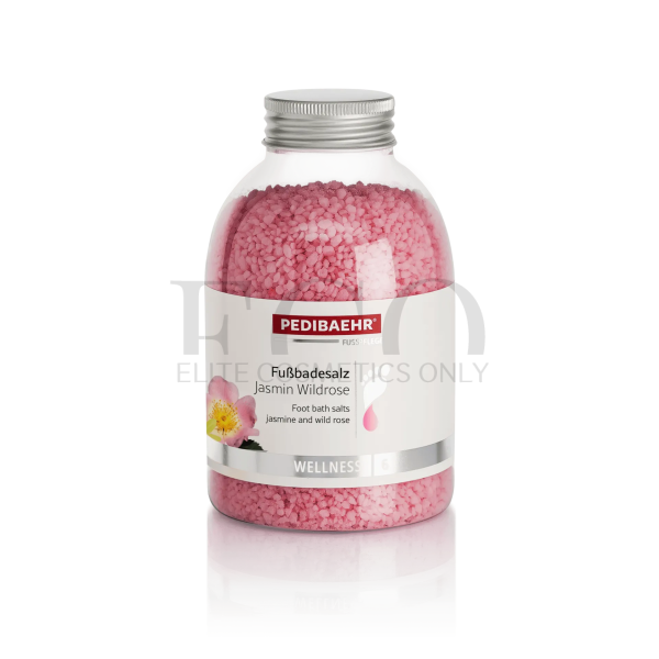 Соль для ванны с экстрактом жасмина и дикой розы 575г (Fußbadesalz Jasmin Wildrose) PEDIBAEHR