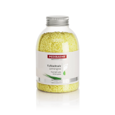 Соль для ванны с экстрактом лемонграсса 575г (Fußbadesalz Lemongras) PEDIBAEHR