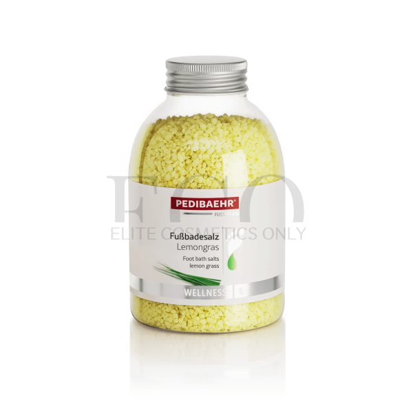 Сіль для ванни з екстрактом лемонграсу 575г (Fußbadesalz Lemongras) PEDIBAEHR